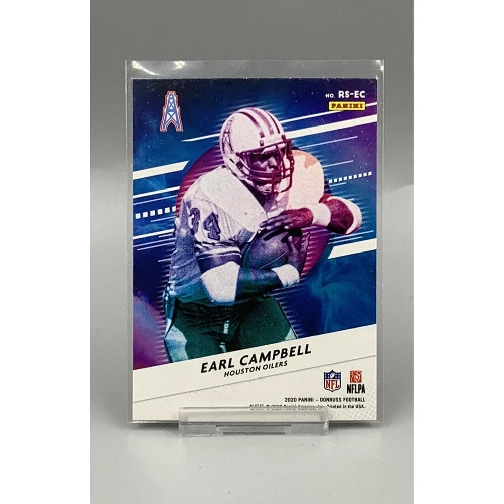 2020‎ Panini Donruss Retro Series Earl Campbell #RS-EC Houston Oilers